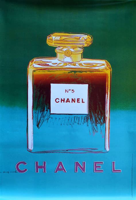 Original Chanel Advertising Posters .